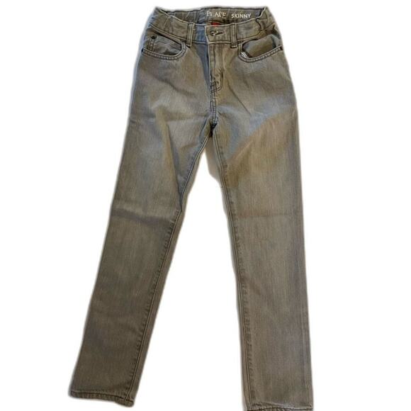 Children’s Place Skinny Gray Jeans Size 10 - Picture 1 of 3